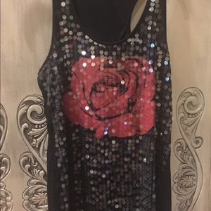Sequined Tank